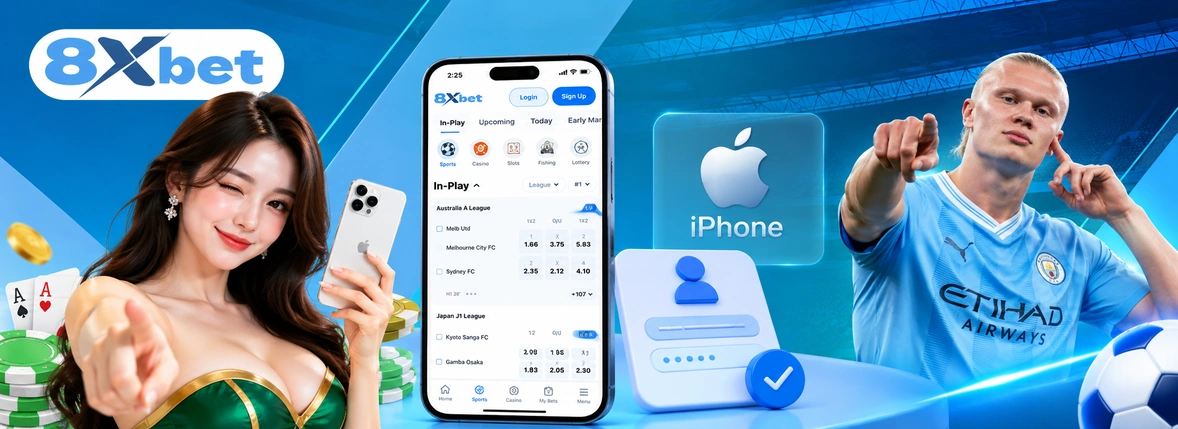 Hướng Dẫn Đăng Ký Tài Khoản 8xbet Trên iPhone Chi Tiết